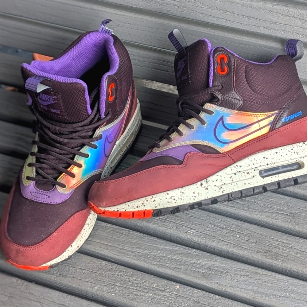 Nike Womens Shoes Air Max 1 Mid Sneakerboot- 00004